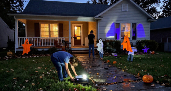 14 Best Halloween Outdoor Projector Lights for Spooky Ambiance in 2027